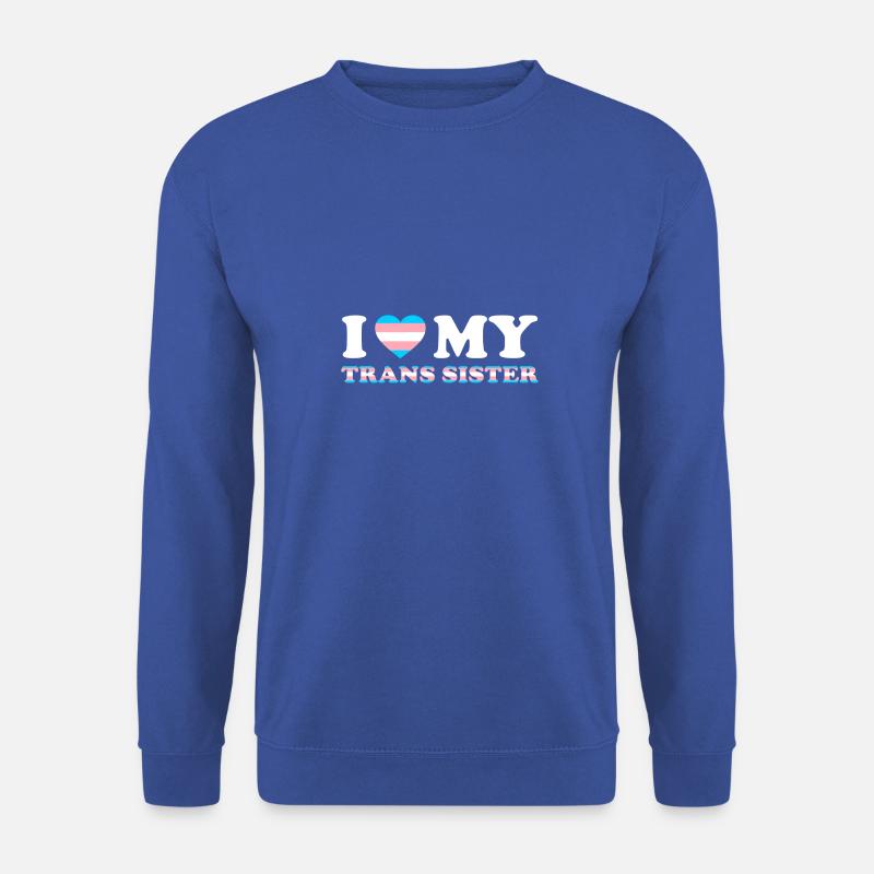 Ich liebe meine Trans-Schwester - Unisex Pullover - Royalblau