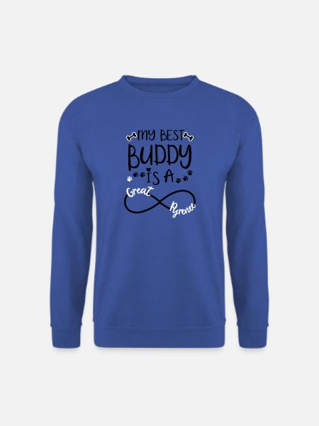 Hunde Spruch Pyrenäen Berghund Great Pyrenee - Unisex Pullover - Royalblau