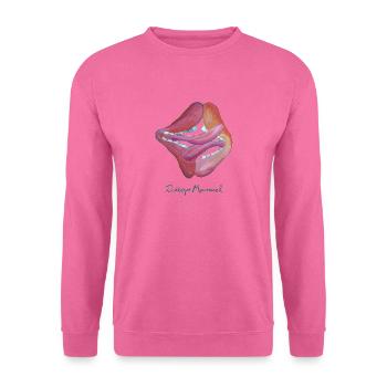 Küsse - Unisex Pullover - Pink - Vorne