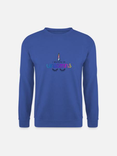 Unicorn / Unicorn - Unisex Sweatshirt - royal blue