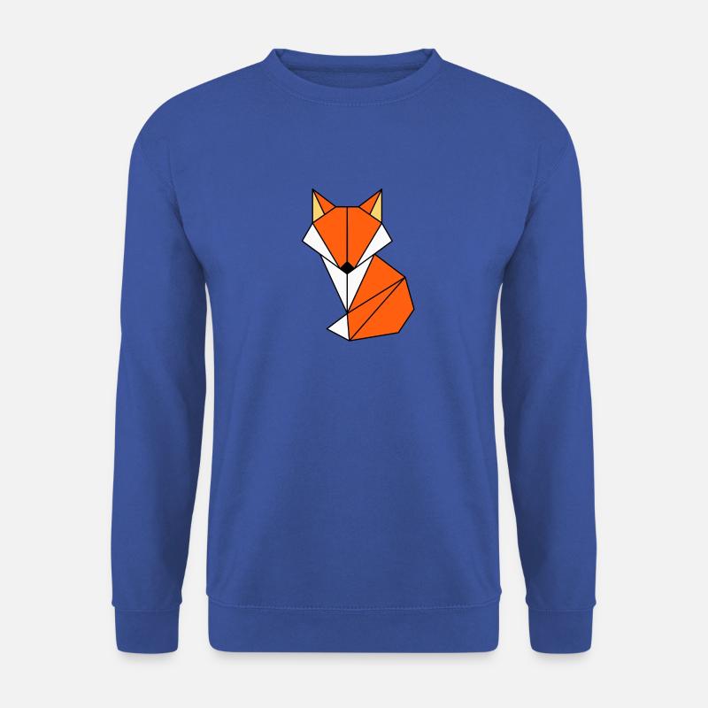 Fuchs - Unisex Pullover - Royalblau