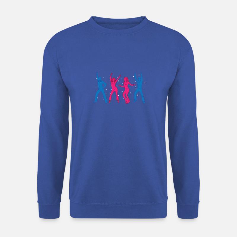 Disco 70er - Oldies 70er - 70er Jahre Party - Unisex Pullover - Royalblau