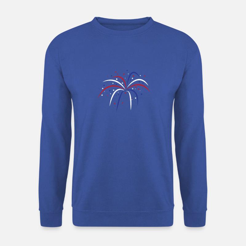 Pyro Silvester Feuerwerk geht immer! - Unisex Pullover - Royalblau