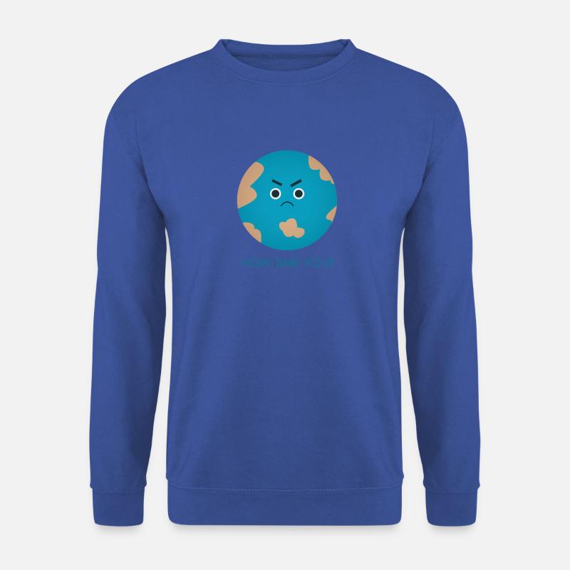 How Dare You | Greta - Unisex Pullover - Royalblau