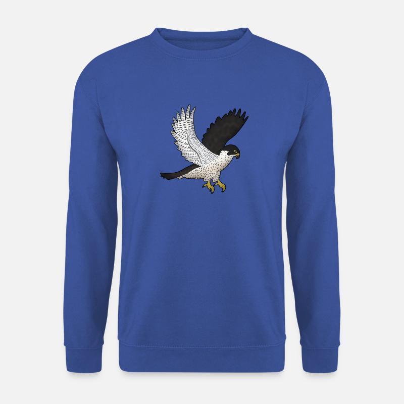 Wanderfalke Fliegt - Unisex Pullover - Royalblau