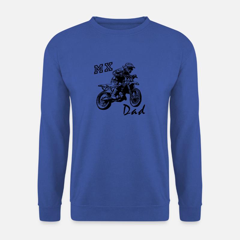 mx dad - Unisex Pullover - Royalblau