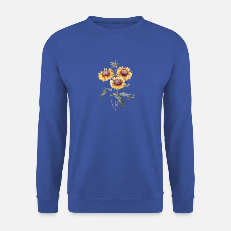 Sonnenblume - Unisex Pullover - Royalblau