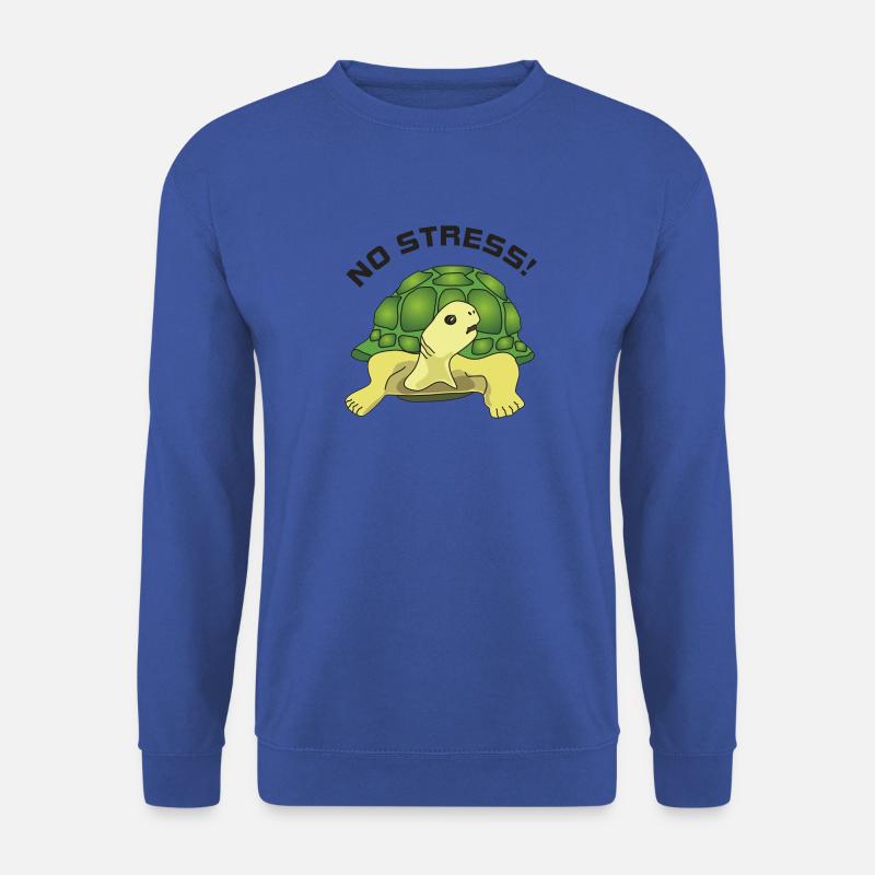 no stress - Unisex Pullover - Royalblau