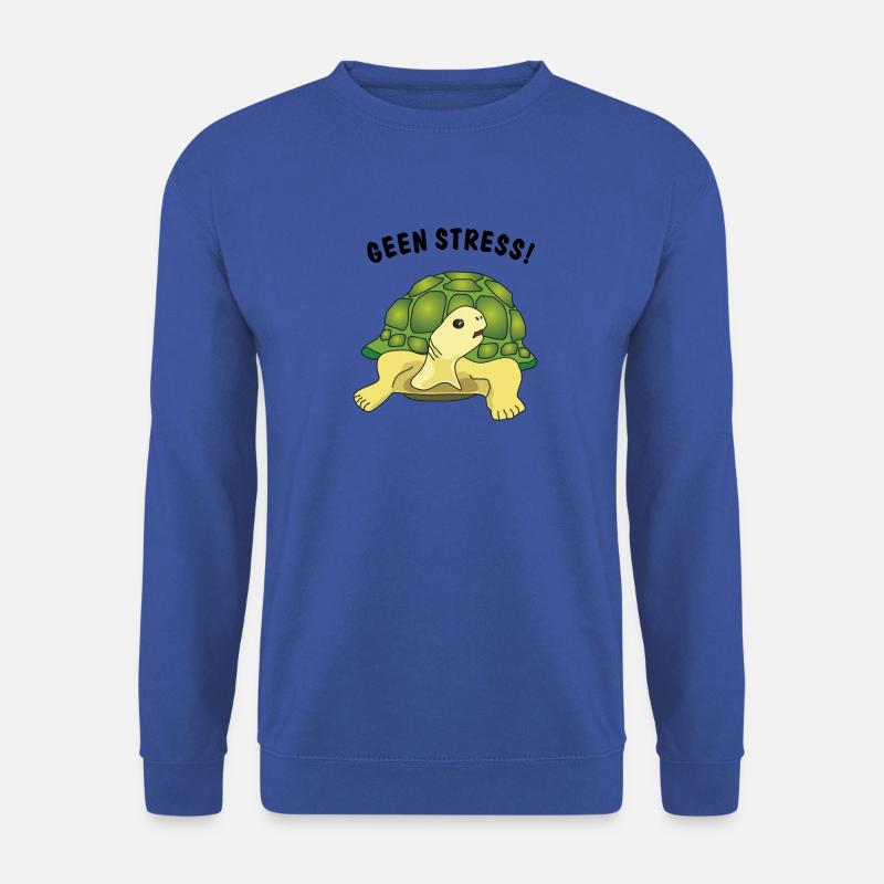 geen stress - Unisex Pullover - Royalblau