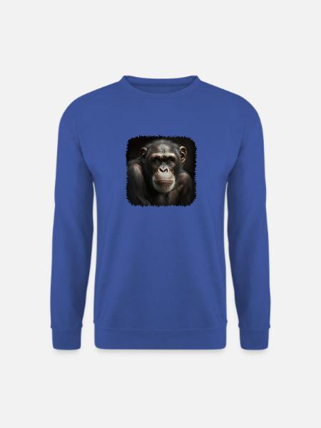 Schimpansen sind unsere nächsten Verwandten - Unisex Pullover - Royalblau