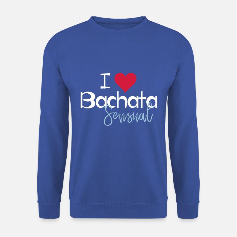 I love Bachata Sensual - Unisex Pullover - Royalblau