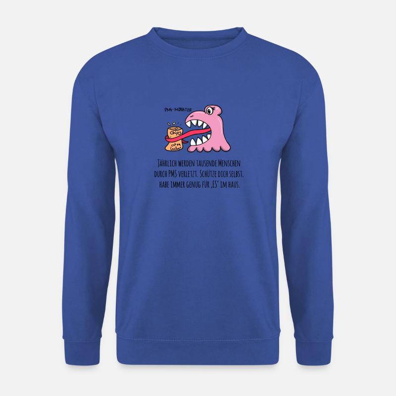 PMS Monster - Unisex Pullover - Royalblau