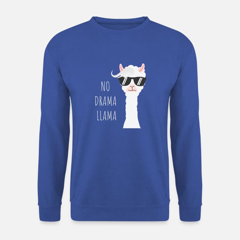 No Drama Llama - Unisex Sweatshirt - royal blue