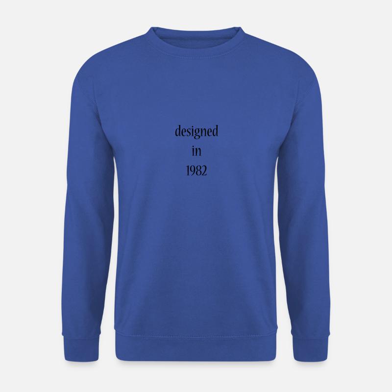 designed in 1982 - Unisex Pullover - Royalblau