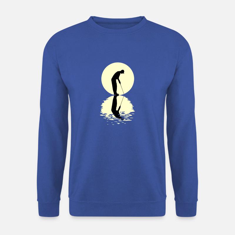 Moon Mini Golf Tshirt - Unisex Sweatshirt - royal blue