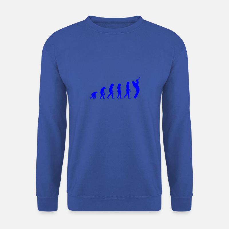 Trompete - Unisex Pullover - Royalblau
