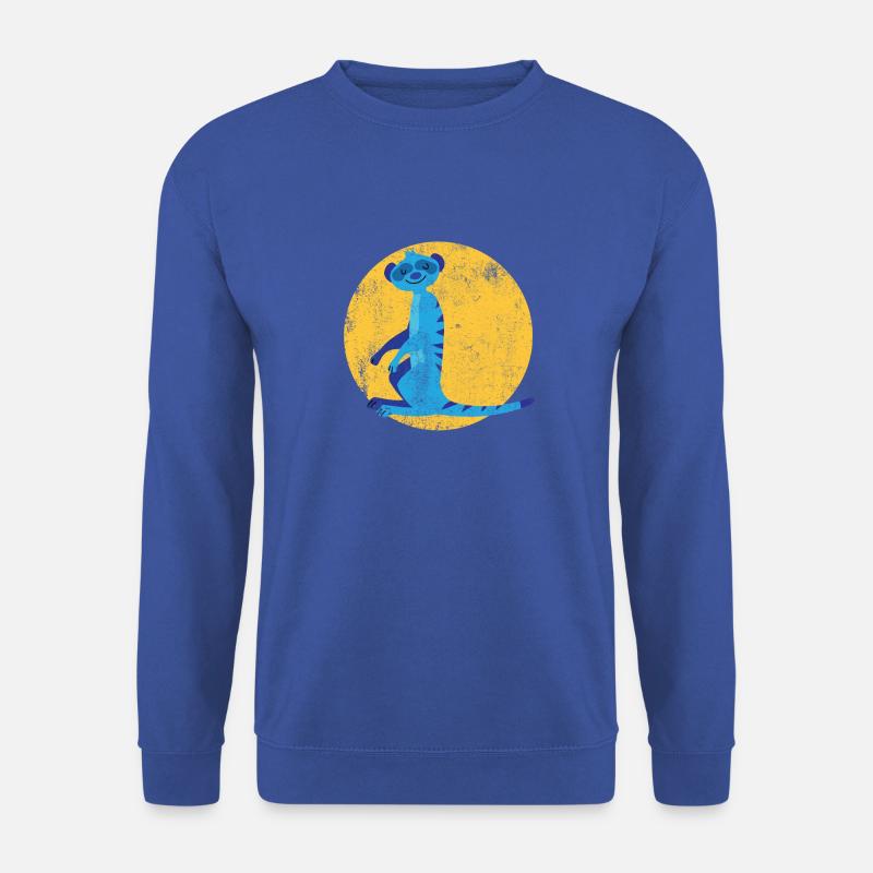 Erdmännchen Tier - Unisex Pullover - Royalblau