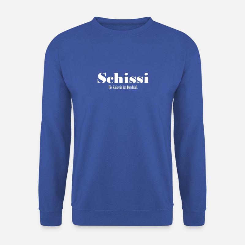 Schissi Die Kaiserin hat Durchfall T-Shirt - Unisex Pullover - Royalblau