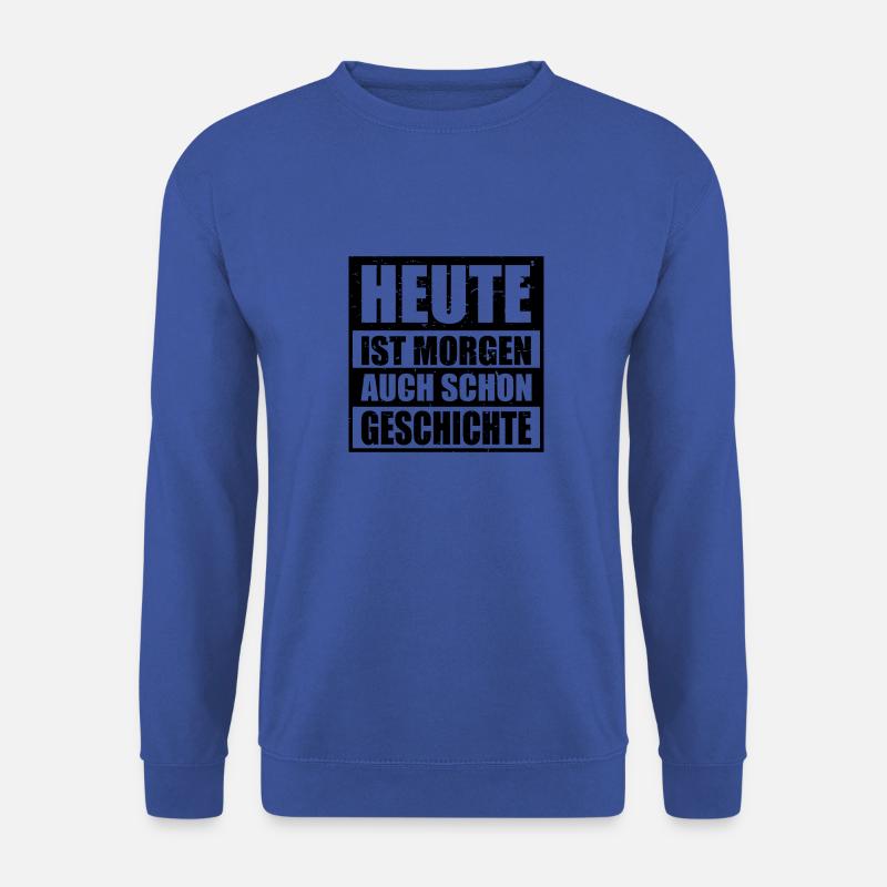 Geschichte - Unisex Pullover - Royalblau