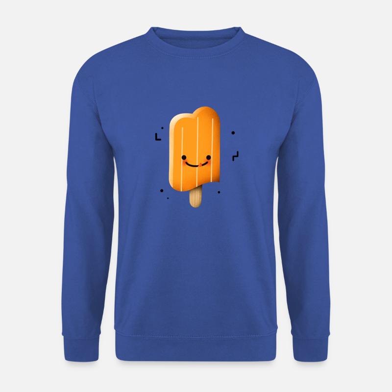 Süßes Eis am Stil - Unisex Pullover - Royalblau