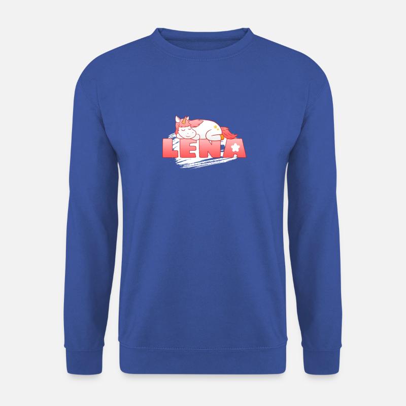 Lena First Name Name - Unisex Sweatshirt - royal blue