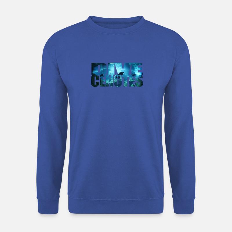 dive cenotes dive gift - Unisex Sweatshirt - royal blue