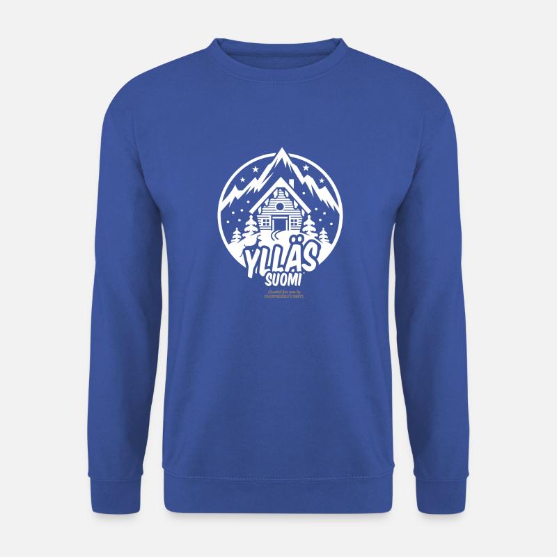Ylläs Suomi Ski Resort - Unisex Pullover - Royalblau