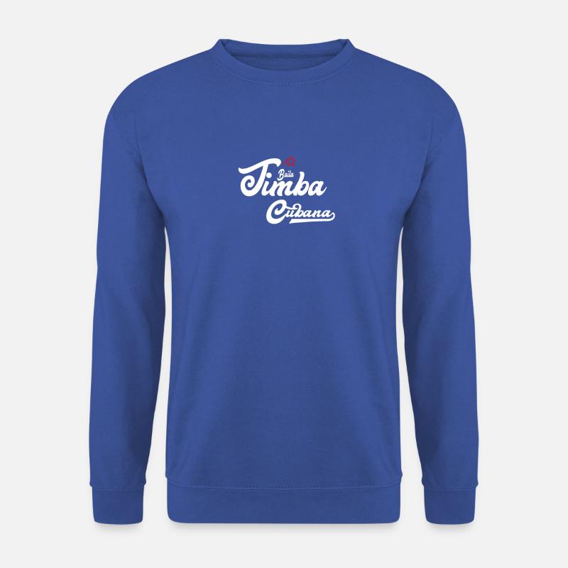 Salsa Tanz "Timba Cubana" Geschenk - Unisex Pullover - Royalblau