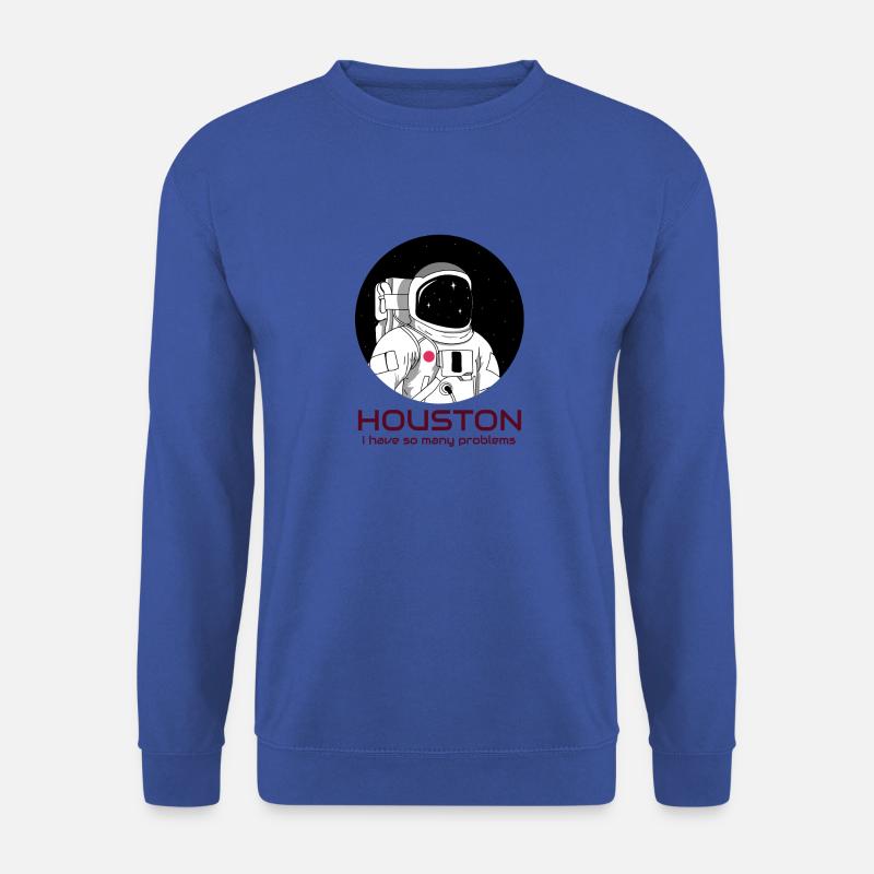 Houston - Unisex Pullover - Royalblau