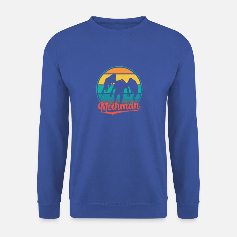 Mothman avec papillon - Sweat-shirt Unisexe - bleu royal