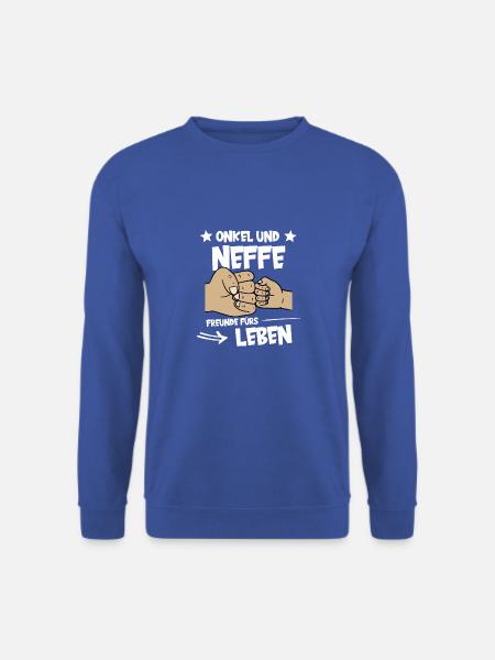 Onkel und Neffe Freunde fürs Leben Tshirt - Unisex Pullover - Royalblau