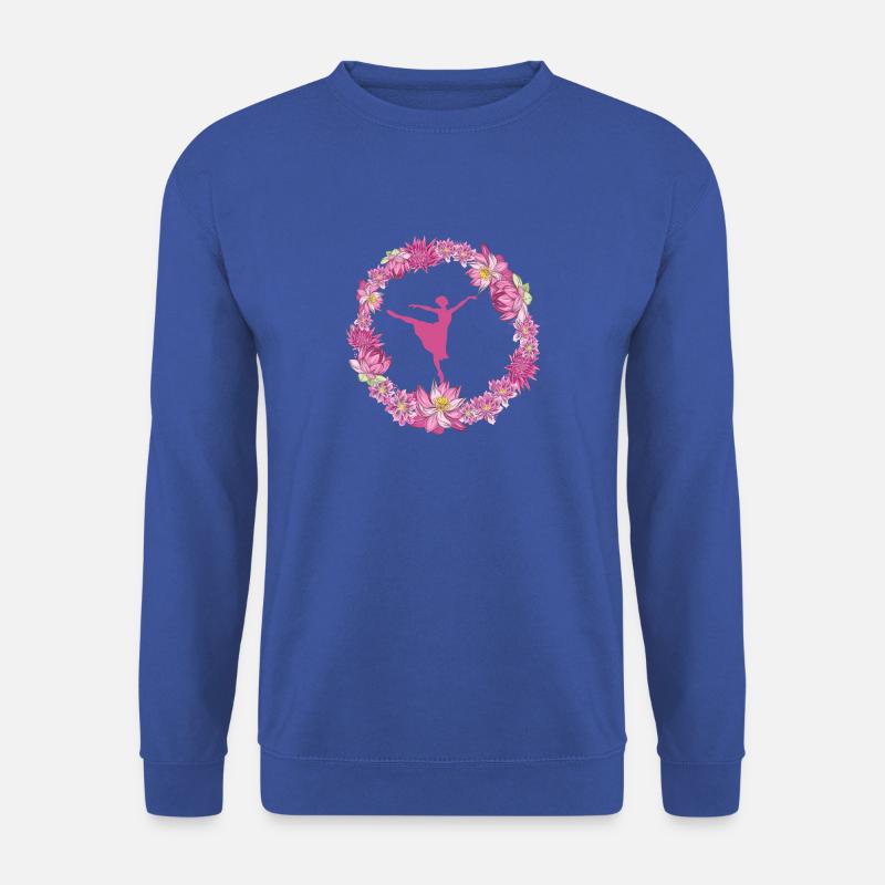 Dance blumenkranz - Unisex Pullover - Royalblau