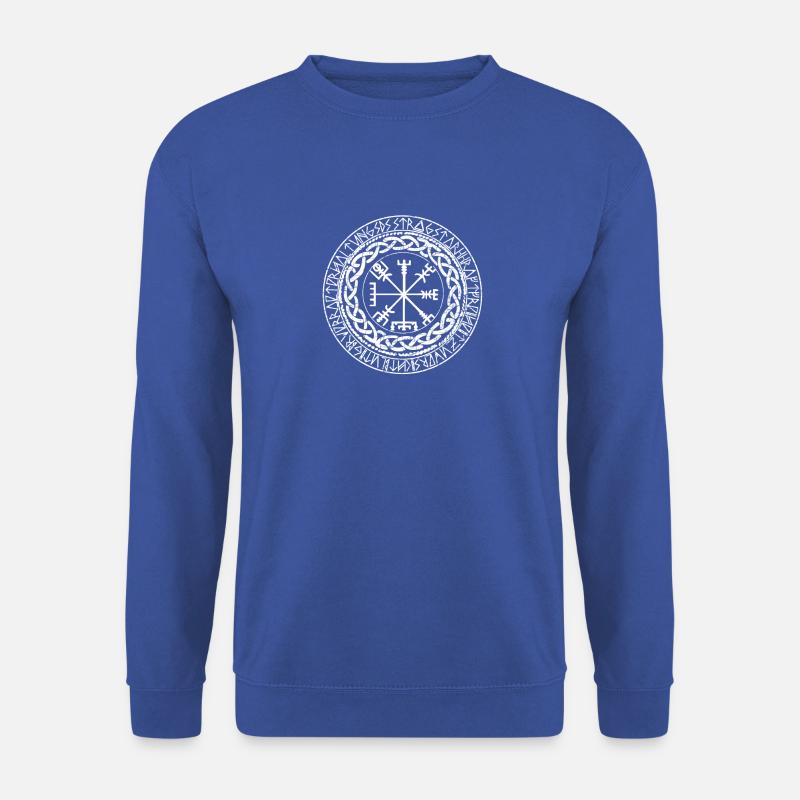 vikinger compass - Unisex Pullover - Royalblau