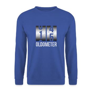 Gift for 15th birthday 15 years old - Unisex Sweatshirt - royal blue - Front - Alina (178cm) & Michal (187cm)