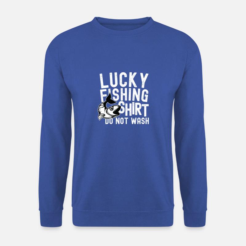 Lucky Fishing - Unisex Pullover - Royalblau