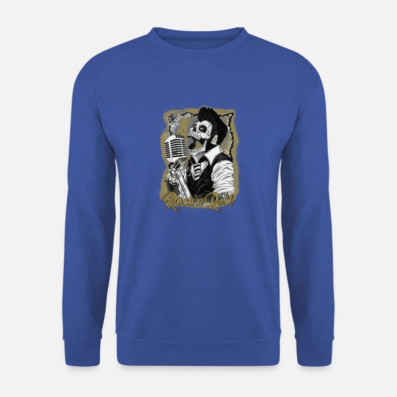 rocknroll - Unisex Pullover - Royalblau