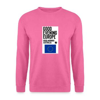 Europäischer Eurovision Song Contest - Unisex Pullover - Pink - Vorne