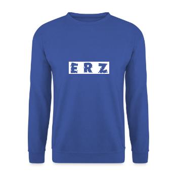 Erzgebirge meine Heimat - Unisex Pullover - Royalblau - Vorne - Alina (178cm) & Michal (187cm)