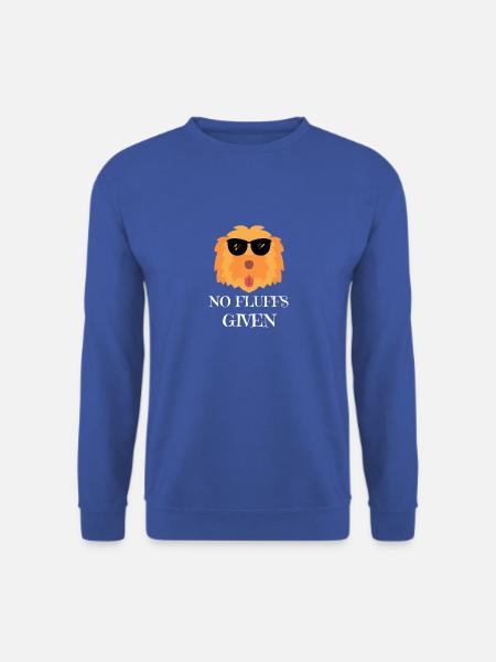 Süße Goldendoodle Labradoodle No Fluffs Funny Dood - Unisex Pullover - Royalblau
