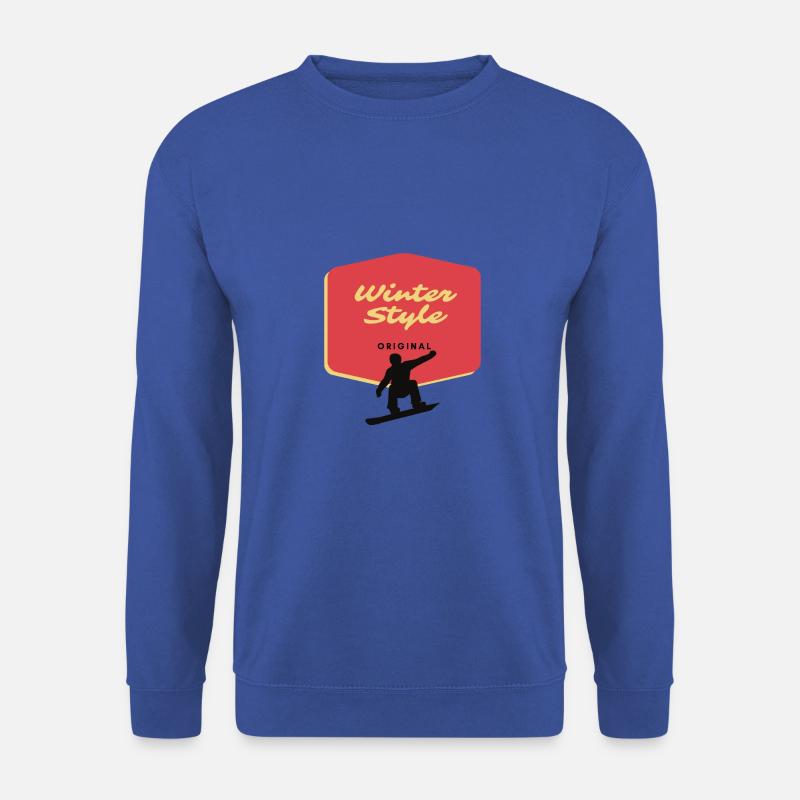 Winter Style - Unisex Pullover - Royalblau