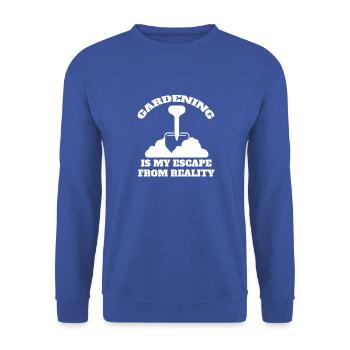 Gärtner Hobbygärtner Garten Obstgarten Geschenk - Unisex Pullover - Royalblau - Vorne - Alina (178cm) & Michal (187cm)