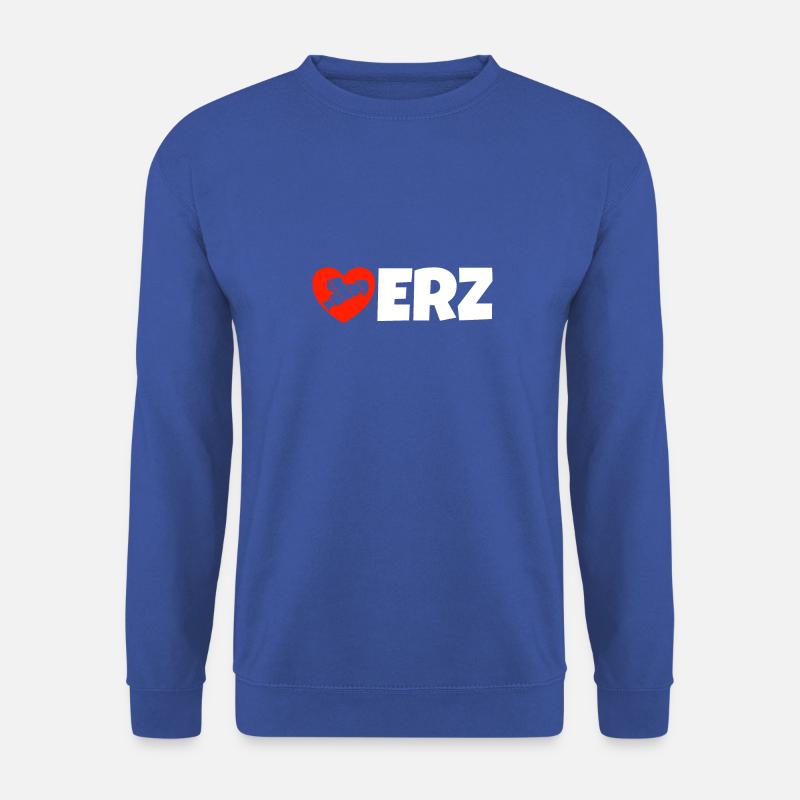 Erzgebirge Liebe Herz Haamit - Unisex Pullover - Royalblau