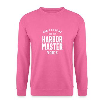 Harbor Master Job Occupation Birthday Worker - Unisex Sweatshirt - pink - Front