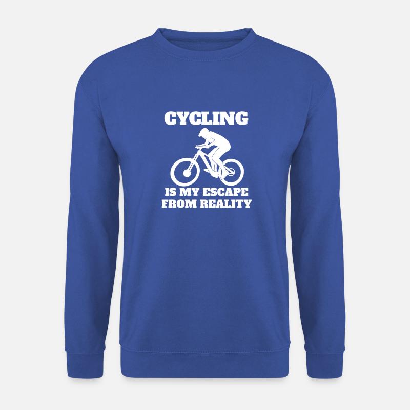 VTT Cyclisme Cyclisme Cyclisme - Sweat-shirt Unisexe - bleu royal