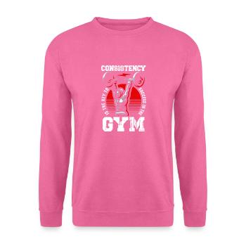 Gymnase - Sweat-shirt Unisexe - rose - Devant