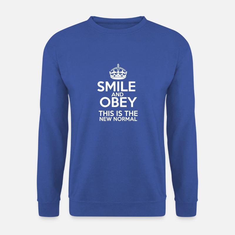 Die neue Normalität - Unisex Pullover - Royalblau