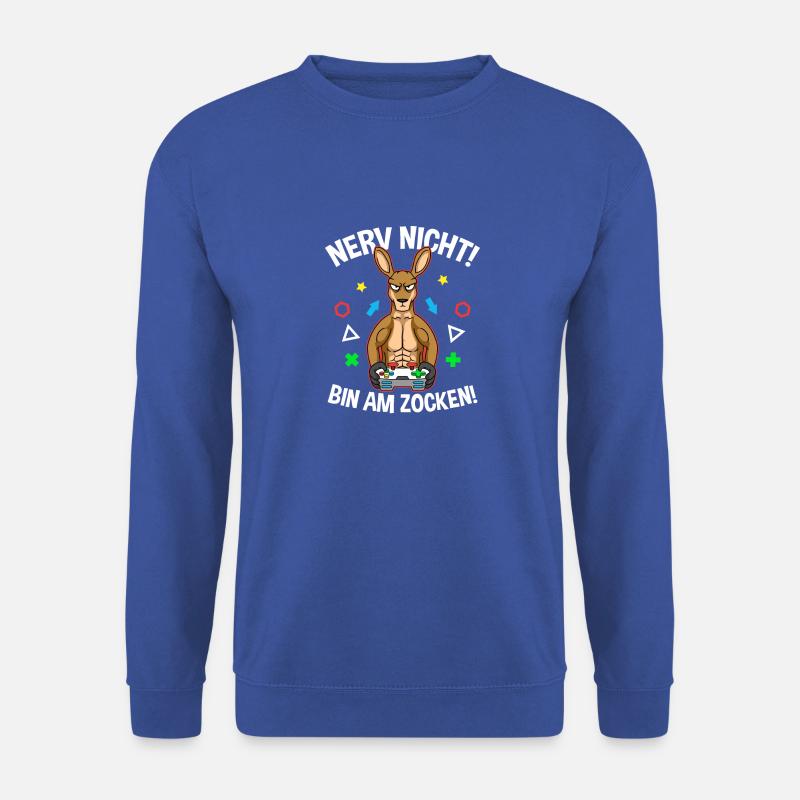 Controller Videospiel Zocker Gamer Computerspiel - Unisex Pullover - Royalblau