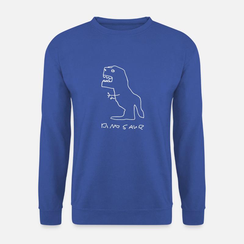 Dinosaurier - Unisex Pullover - Royalblau