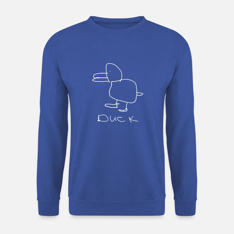 Ente - Unisex Pullover - Royalblau