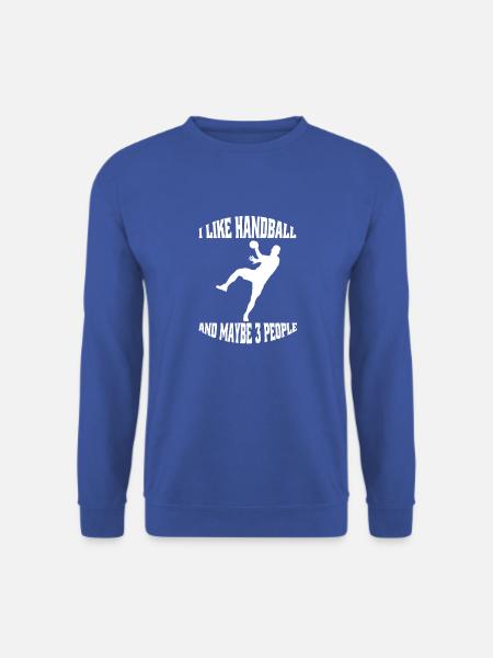 Handball Handballspieler Handballteam Handballfan - Unisex Pullover - Royalblau